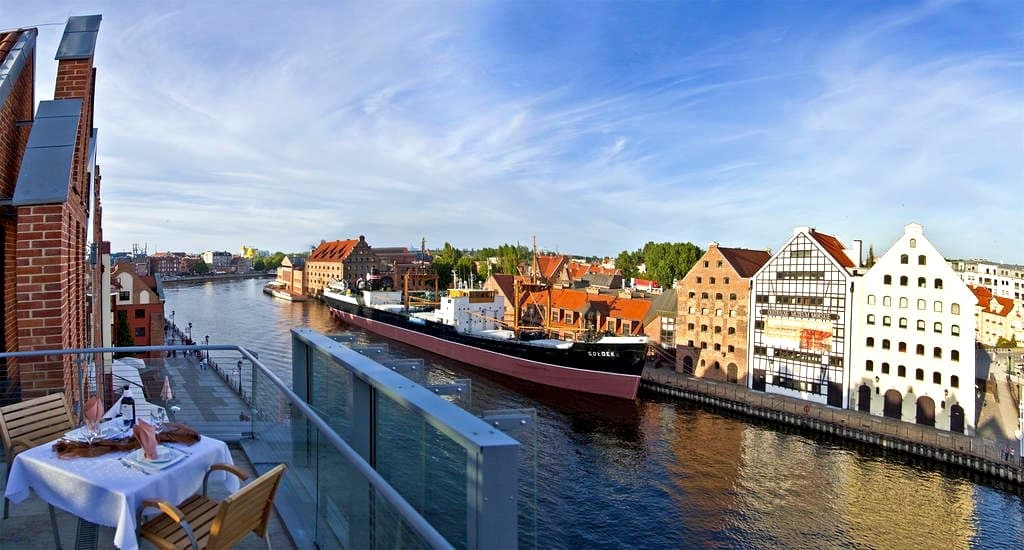 Kolacja Sylwestrowa z panorama Gdańska
