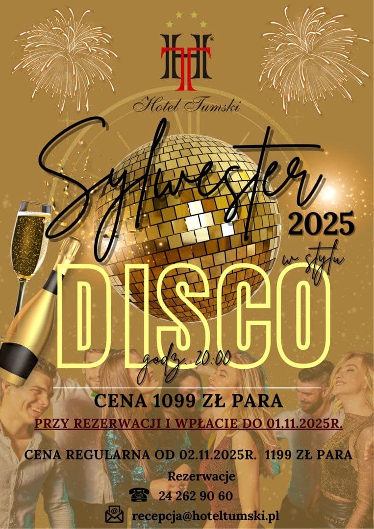 Sylwester 2025 w stylu Disco