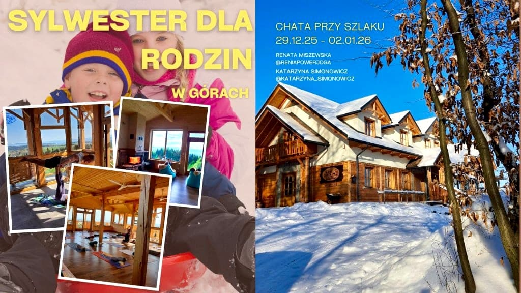 Sylwester z jogą dla rodzin w górach | Stary Sącz