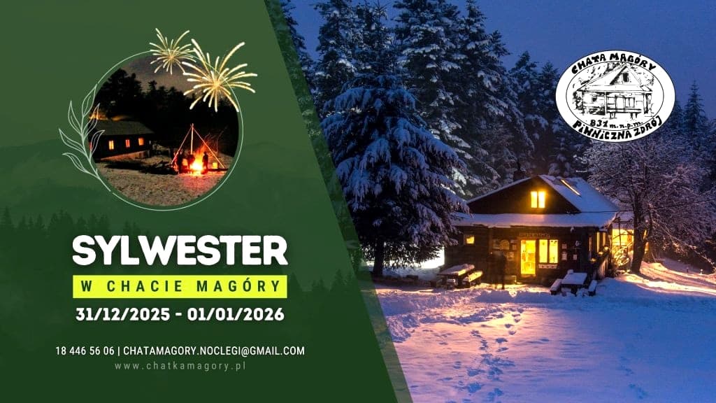 Sylwester dla rodzin w Chatce Magóry