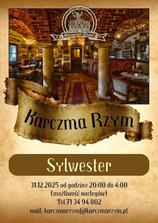 Sylwester 2025/2026 W Karczmie Rzym