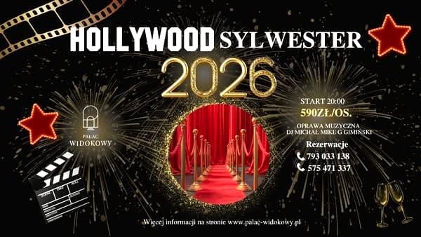 Sylwester Hollywood w Pałacu Widokowym