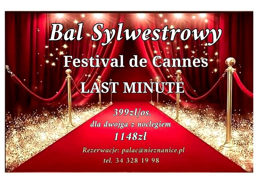 SYLWESTER 2025/2026  FESTIVAL DE CANNES