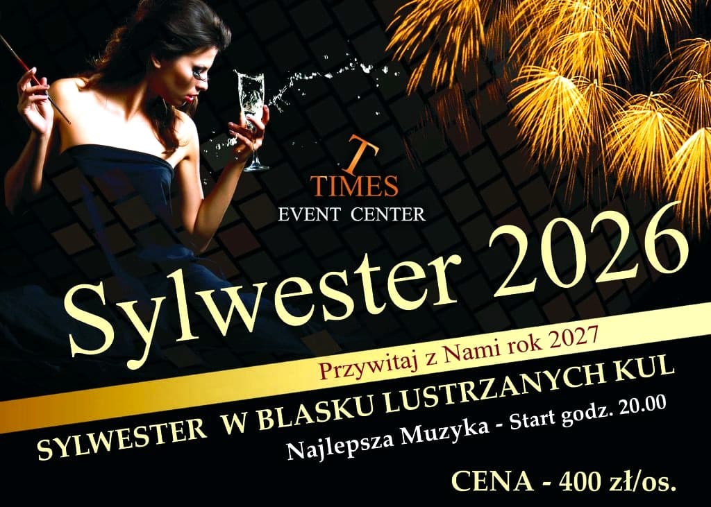 SYLWESTER W BLASKU LUSTRZANYCH KUL