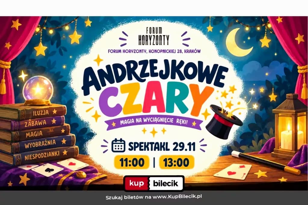Niezwykły pokaz iluzji dla dzieci