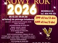 od 399zł/os all inclusive SYLWESTER  + BASEN/SPA