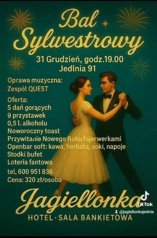 BAL SYLWESTROWY w JAGIELLONCE — zdjęcie 1