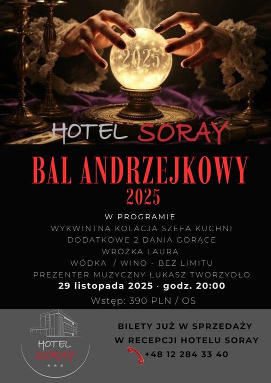 Bal Andrzejkowy w Hotelu SORAY  — zdjęcie 1