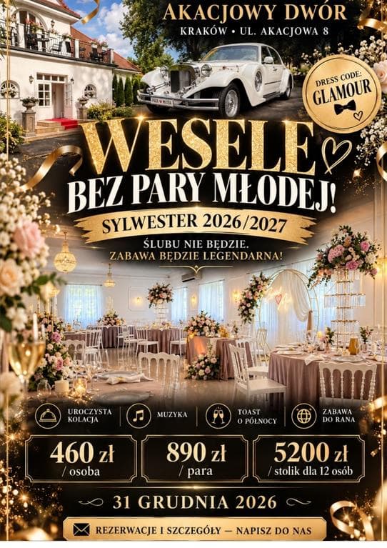 Bal Sylwestrowy w Akacjowym Dworze — zdjęcie 1