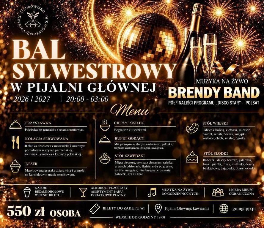 Bal Sylwestrowy w Pijalni Głównej  — zdjęcie 1