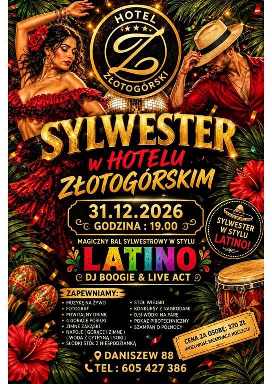 Sylwester w Hotelu Złotogórskim w stylu Latino — zdjęcie 1