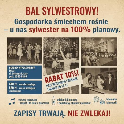 Sylwerter w stylu PRL na Fali 1 w Łazach k. Mielna — zdjęcie 1