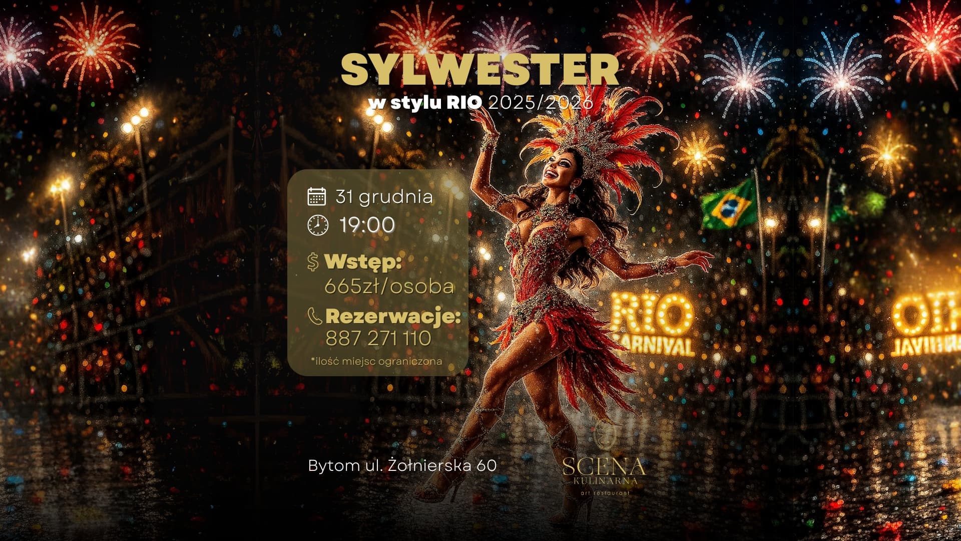 SYLWESTER 2025/2026 w Scenie Kulinarnej! — zdjęcie 1