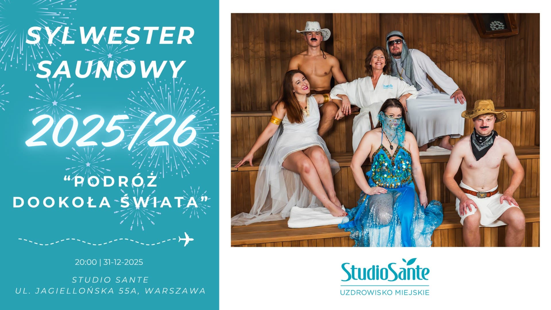 Sylwester Saunowy w Studio Sante Uzdrowisko Miejskie — zdjęcie 1