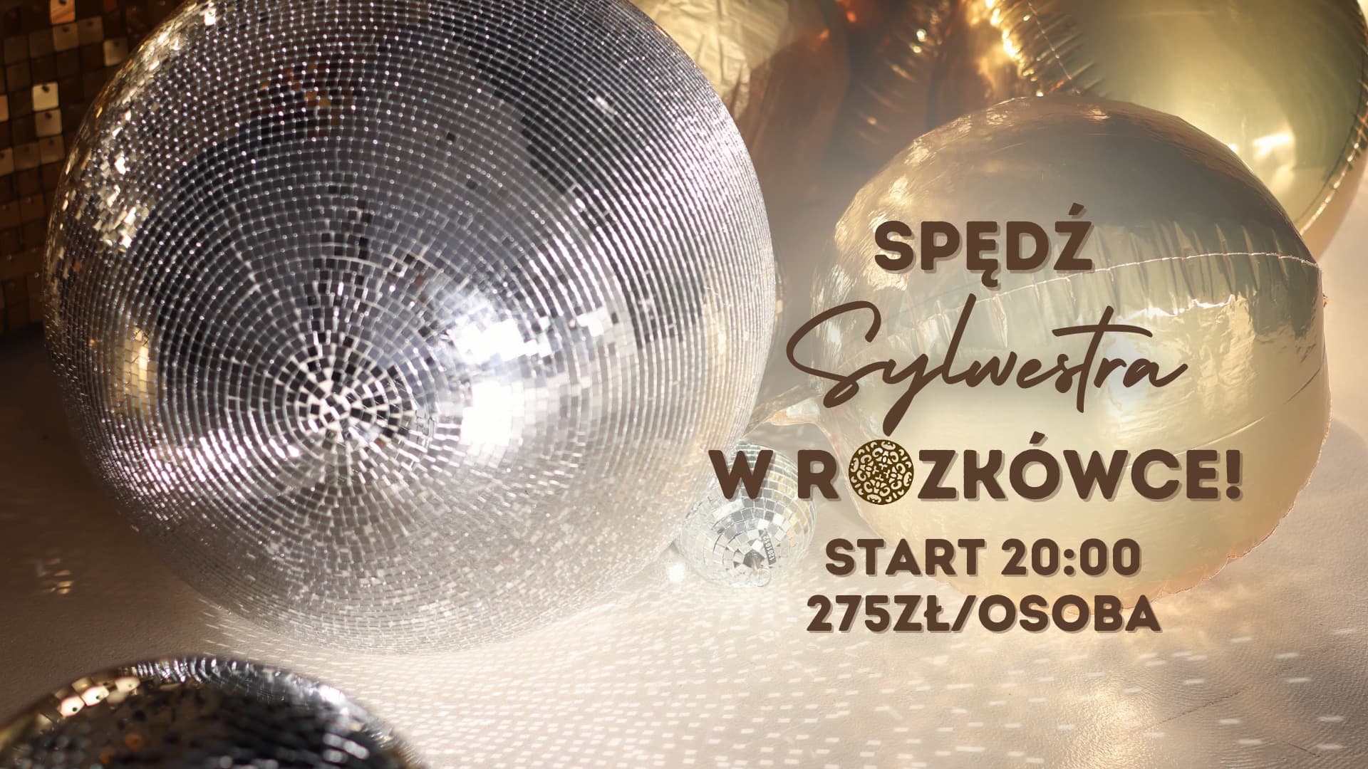 SYLWESTER 25/26 W ROZKÓWCE! — zdjęcie 1