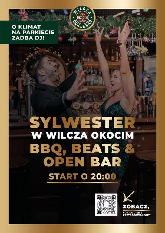 Wilcza Okocim - Sylwester 2026 BBQ, Beats & Open Bar — zdjęcie 1