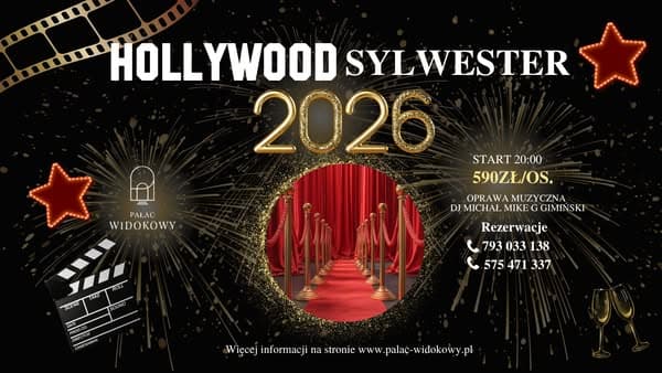 Sylwester Hollywood w Pałacu Widokowym — zdjęcie 1