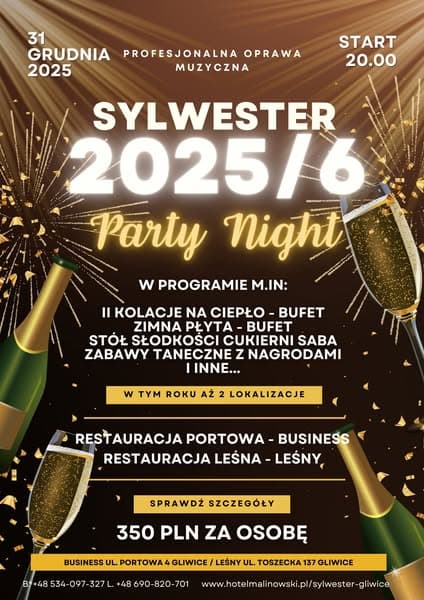 Wystrzałowy Sylwester w Gliwicach — zdjęcie 1