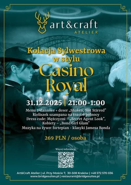 SYLWESTER W STYLU CASINO ROYAL — zdjęcie 1
