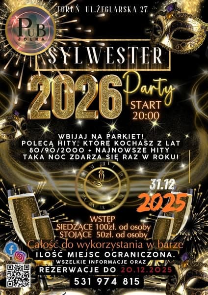 Sylwester Party w Pubie Jolka — zdjęcie 1