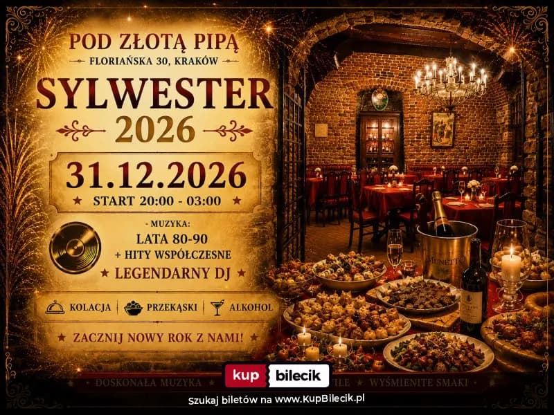 Sylwester 2026/2027 w sercu Krakowa! — zdjęcie 1