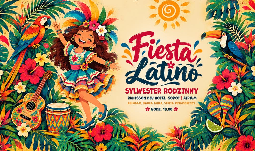 Fiesta Latino - rodzinny Sylwester 2026  — zdjęcie 1