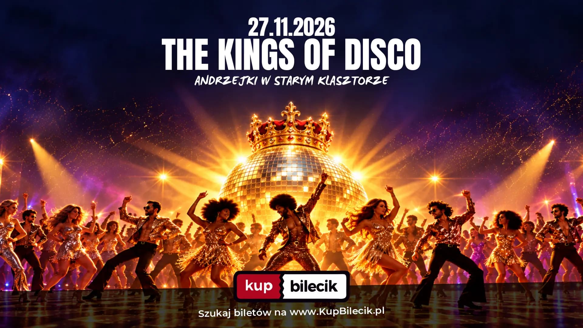 THE KINGS OF DISCO - światowe przeboje disco, funky & dance na Andrzejki! — zdjęcie 1