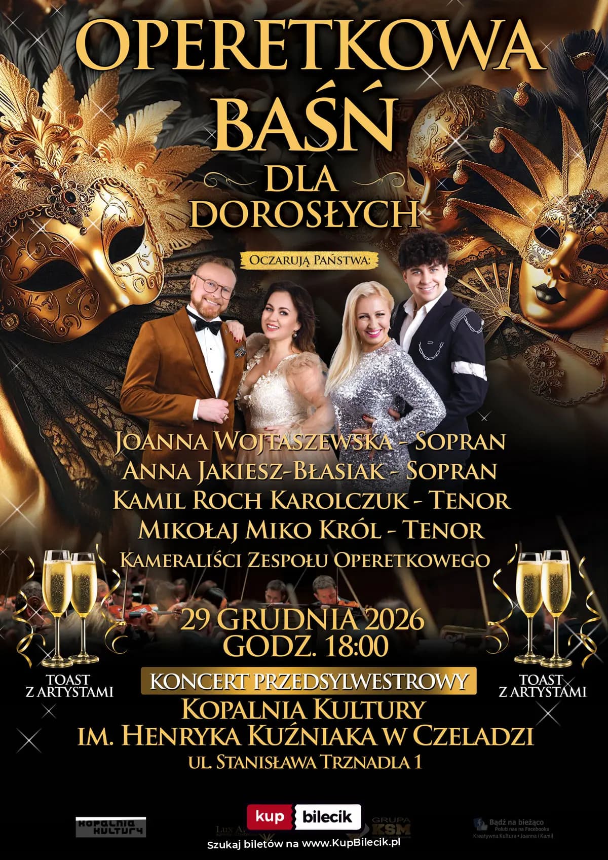Ogólnopolski bestseller koncertowy. KONCERT PRZEDSYLWESTROWY! — zdjęcie 1