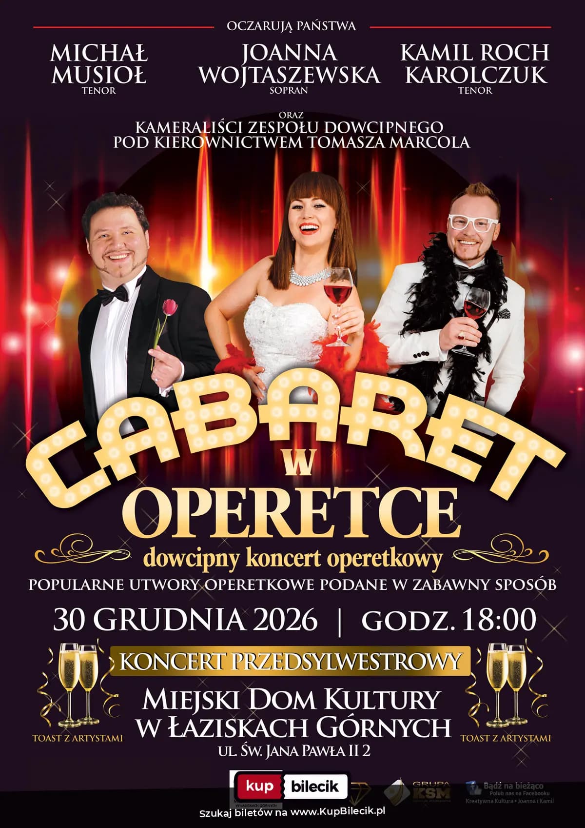 "Cabaret w Operetce" - Operetka, jakiej jeszcze nie było! KONCERT PRZEDSYLWESTROWY! — zdjęcie 1