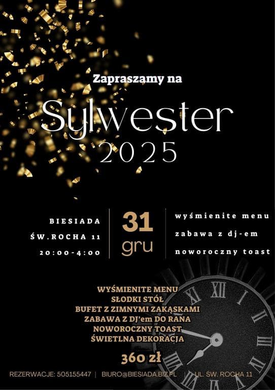 Sylwester 2025 w centrum Poznania! duża sala taneczna. wyśmienite jedzenie. — zdjęcie 1