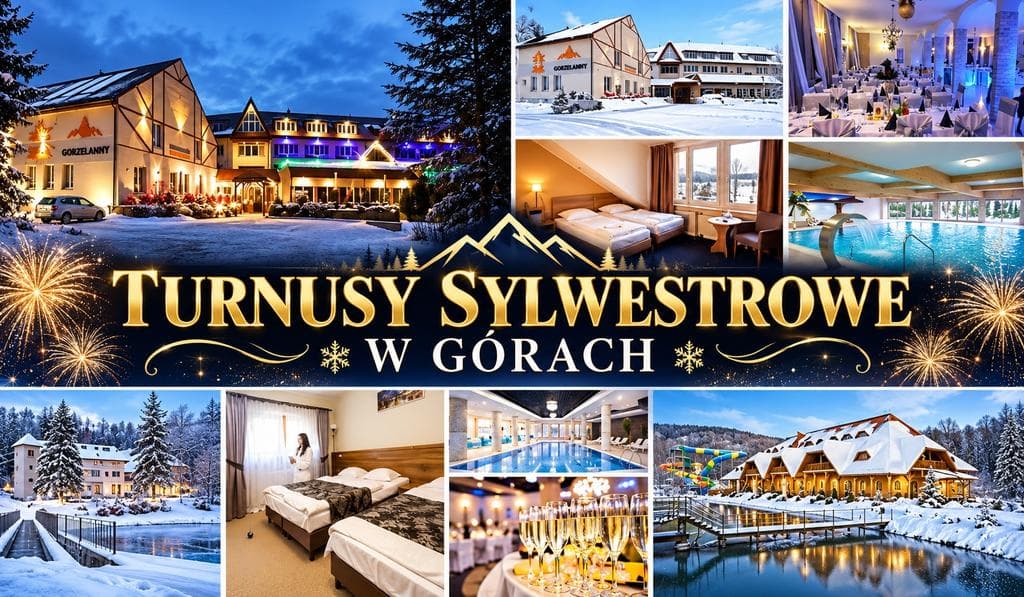 Turnus sylwestrowy w Górach Opawskich z balem i atrakcjami (baseny, sauna) — zdjęcie 1
