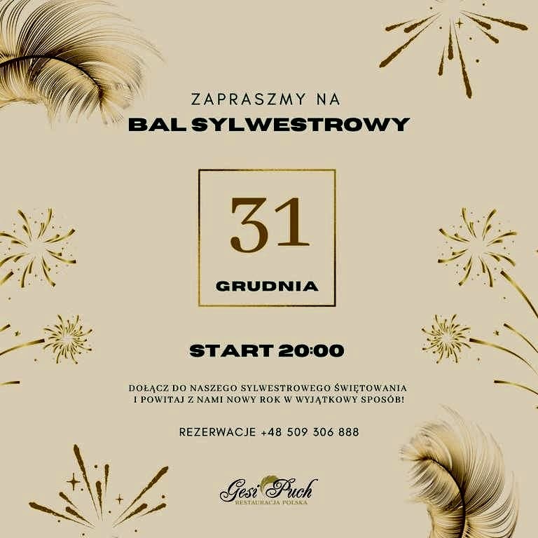SYLWESTER W GĘSIM PUCHU 2025/2026