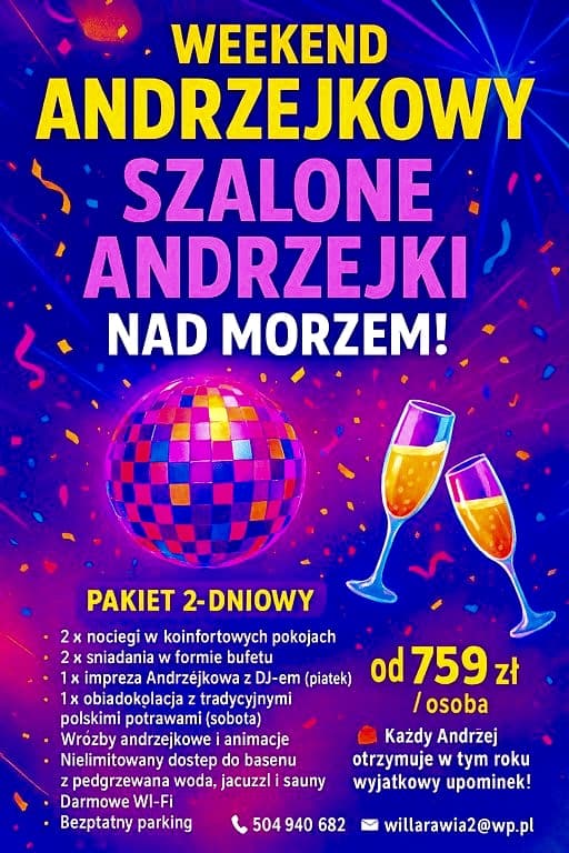 Weekend Andrzejkowy''Czary nad Bałtykiem''2025