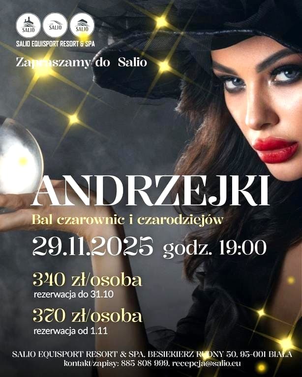 Andrzejki w Salio Equisport Resort & Spa, woj. łódzkie