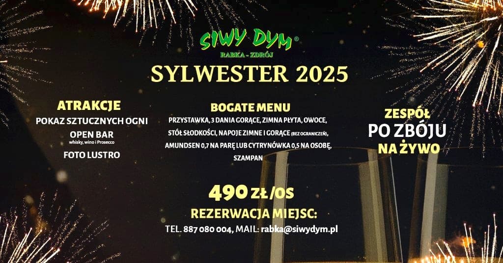 SYLWESTER 2025 w SIWYM DYMIE!