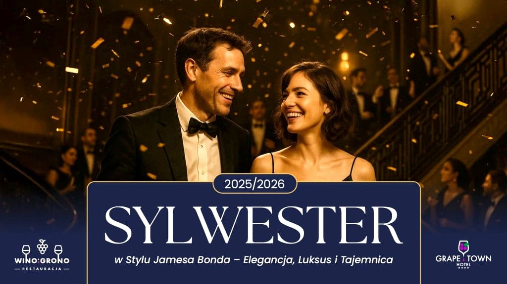 SYLWESTER W STYLU JAMESA BONDA | 2025/2026