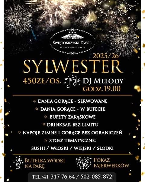 Sylwester w Świętokrzyskim Dworze