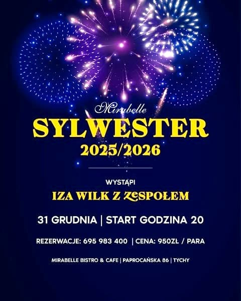 Sylwester w Mirabelle Bistro & Cafe