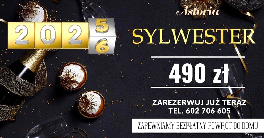 Bal sylwestrowy w domu weselnym Astoria