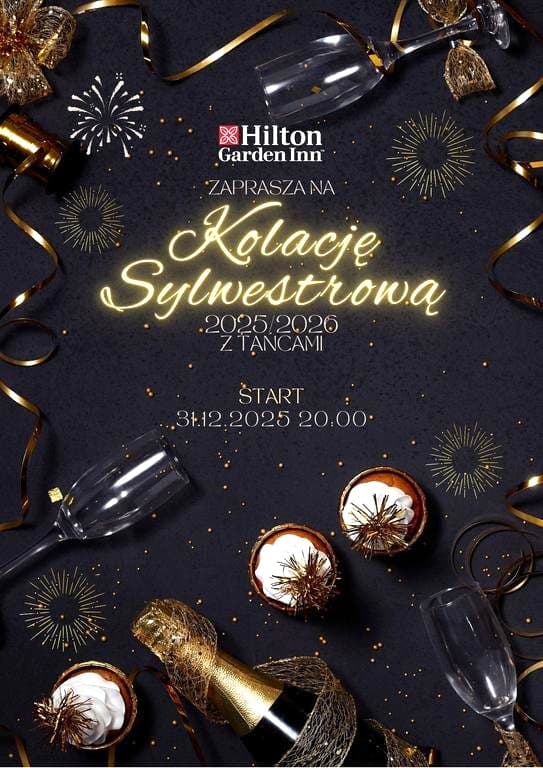 KOLACJA SYLWESTROWA Z TAŃCAMI
