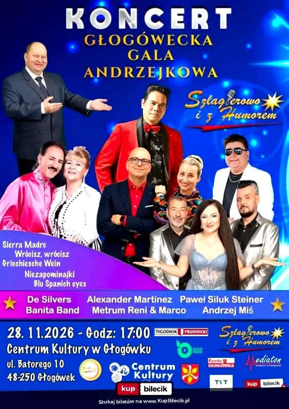 Szlagierowo i z Humorem - Głogówecka Gala Andrzejkowa