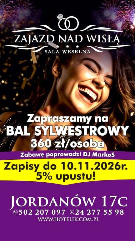 Zajazd Nad Wisłą - Bal Sylwestrowy