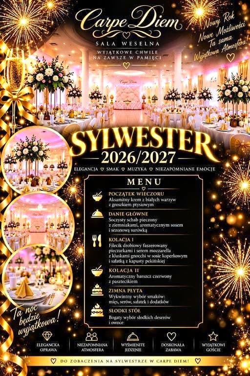 Sylwester 2026/2027 Carpe Diem