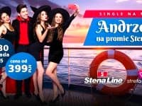 Single na morzu: ANDRZEJKI na promie Stena Line