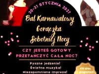 Bal karnawałowy, bal przebierańców, pieczony dzik