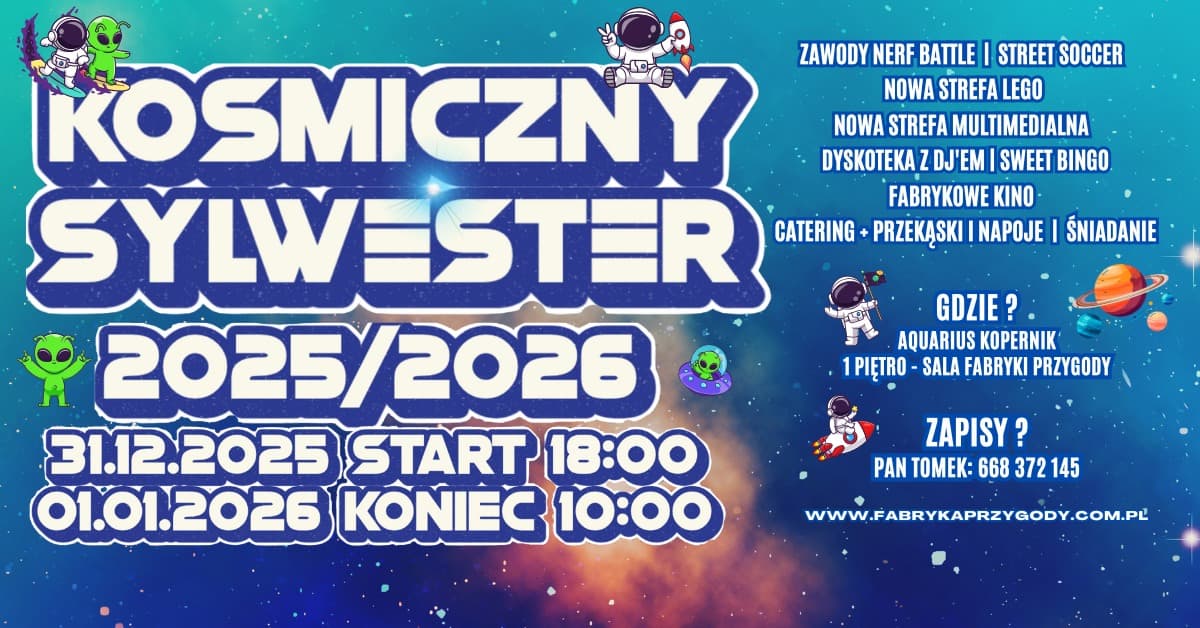 SYLWESTER DLA DZIECI | 16 GODZIN NAJLEPSZEJ ZABAWY — zdjęcie 1